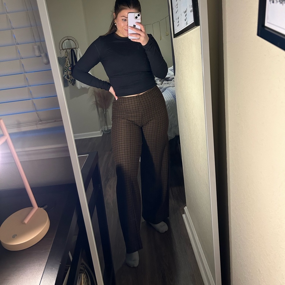 Wide leg formal pant